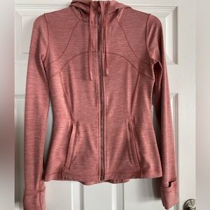 Lululemon Hooded Define Jacket *Nulu* Heathered Pink